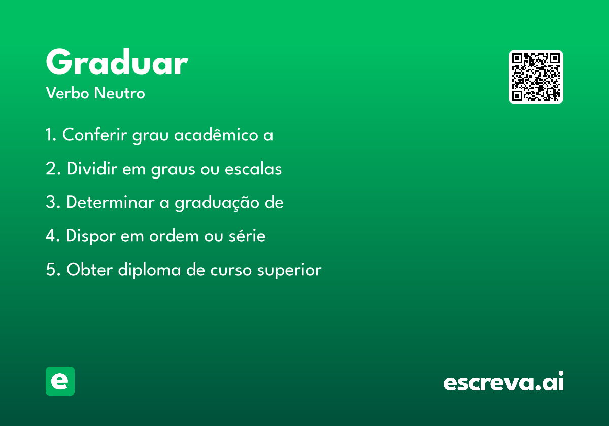 graduar