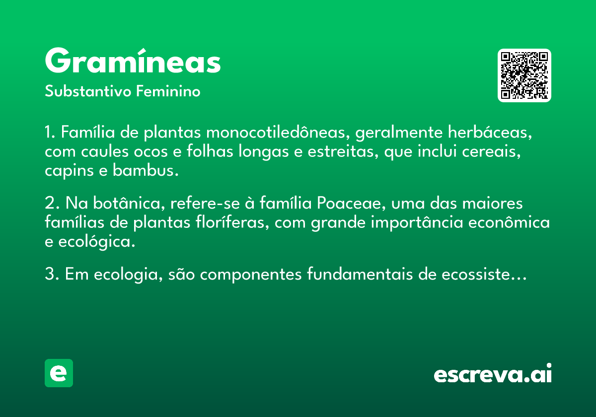 gramíneas