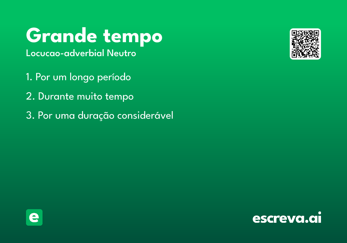 grande tempo