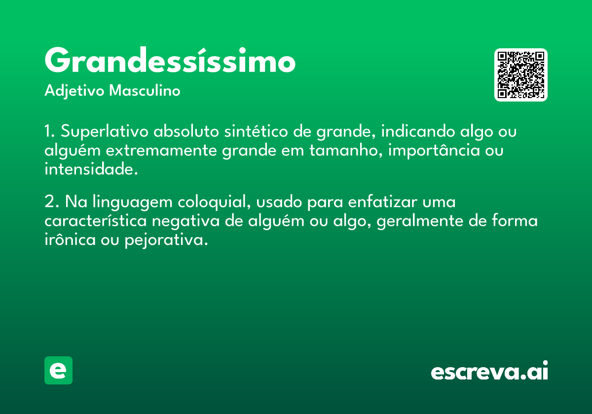 grandessíssimo