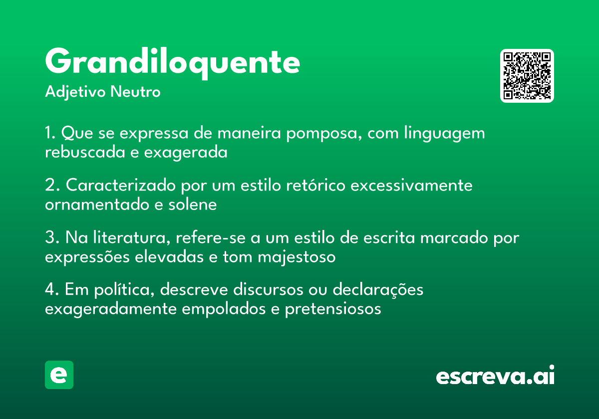 grandiloquente