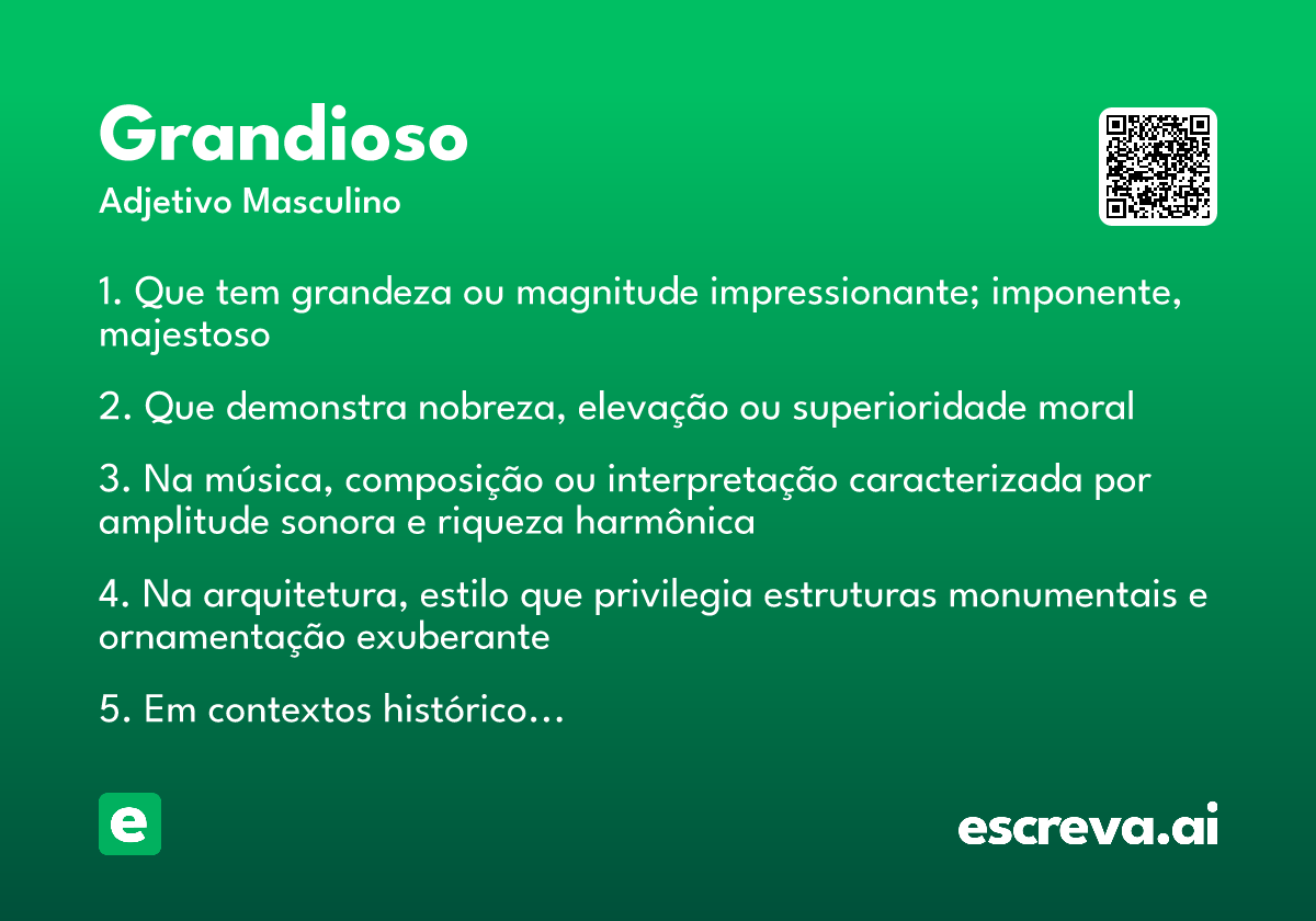 grandioso