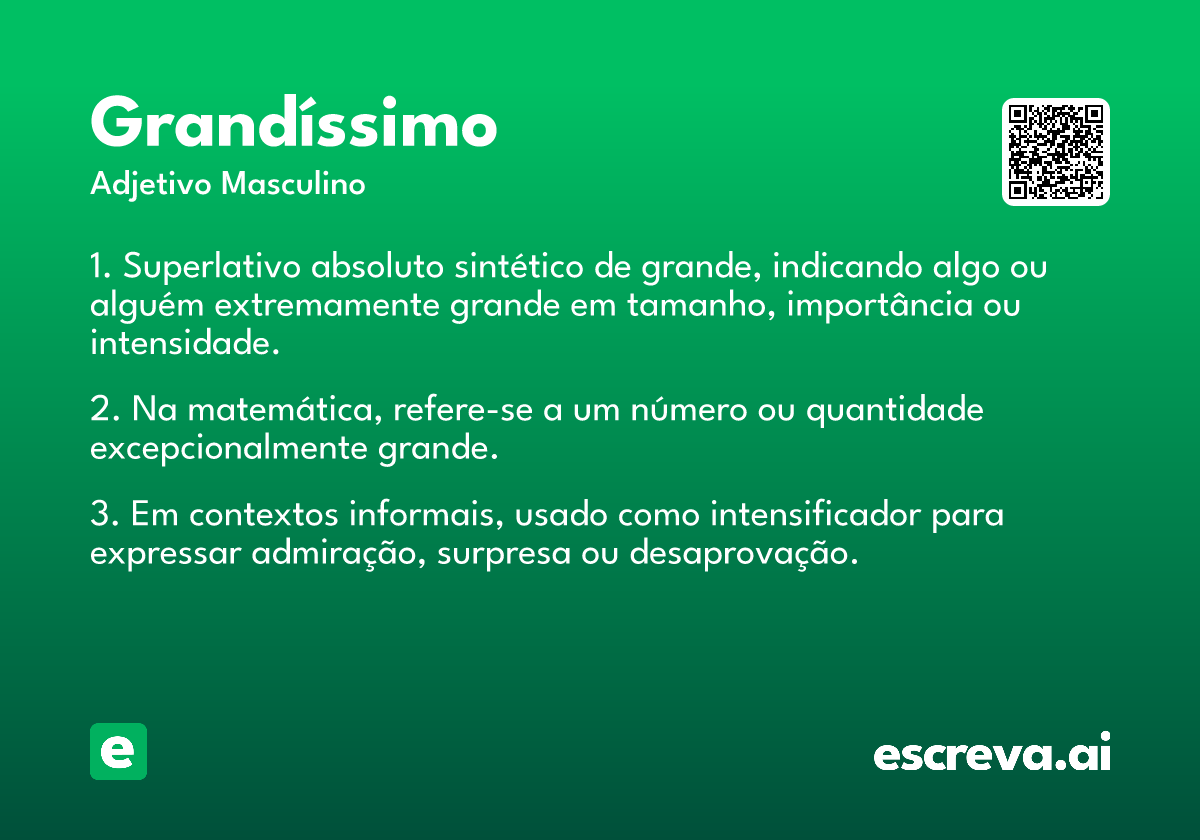 grandíssimo