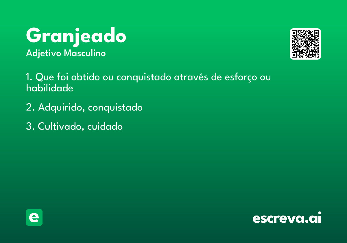 granjeado