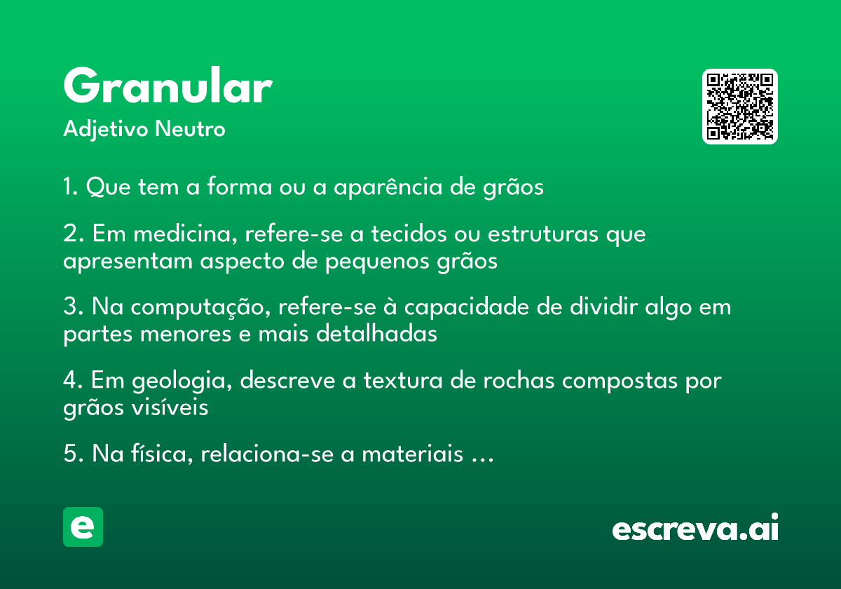 granular