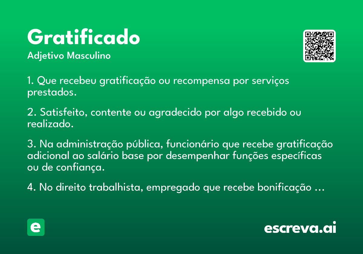 gratificado