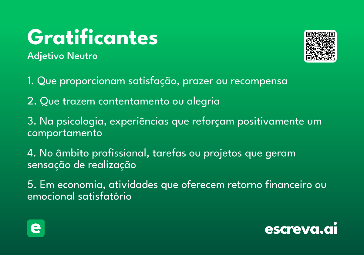 gratificantes
