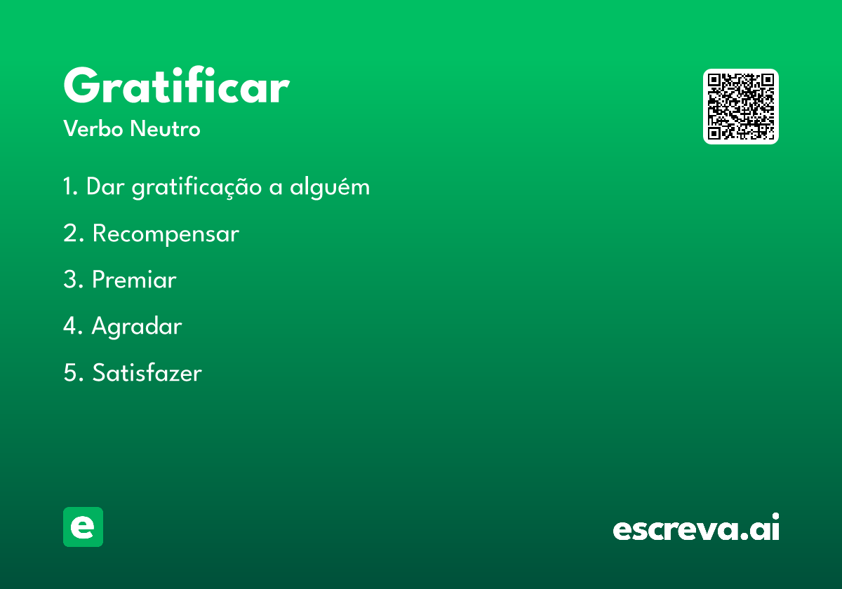 gratificar