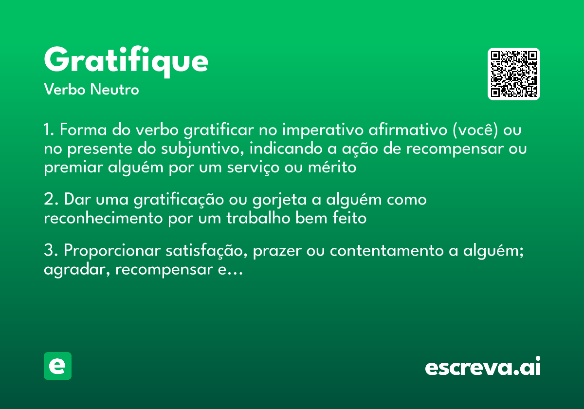 gratifique