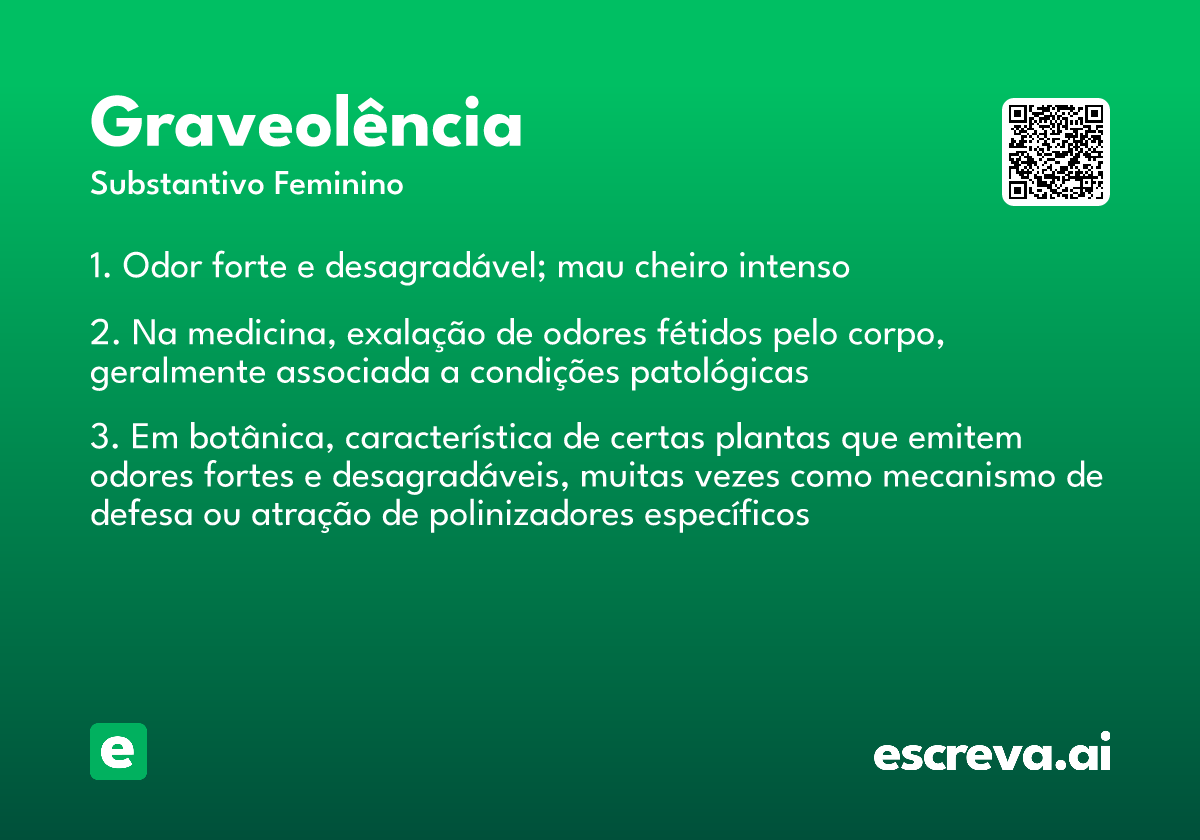 graveolência