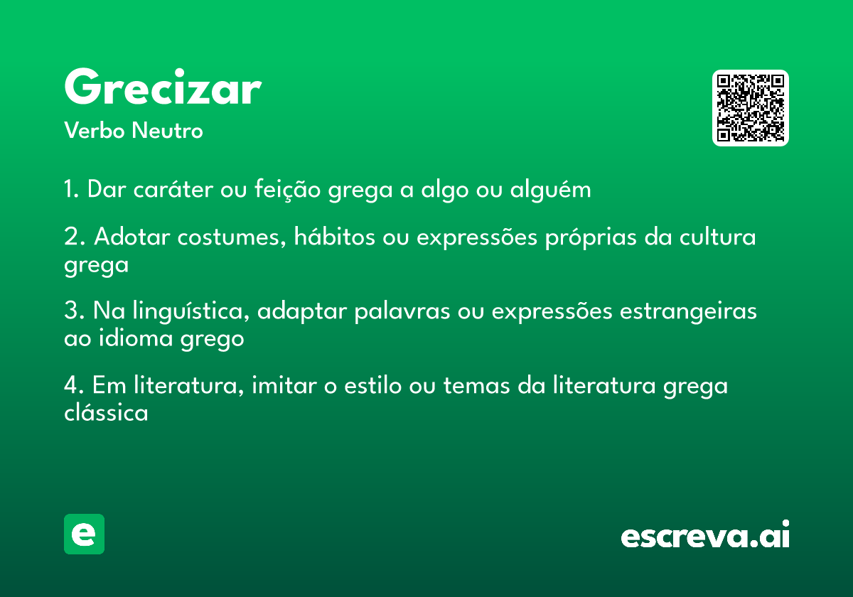 grecizar