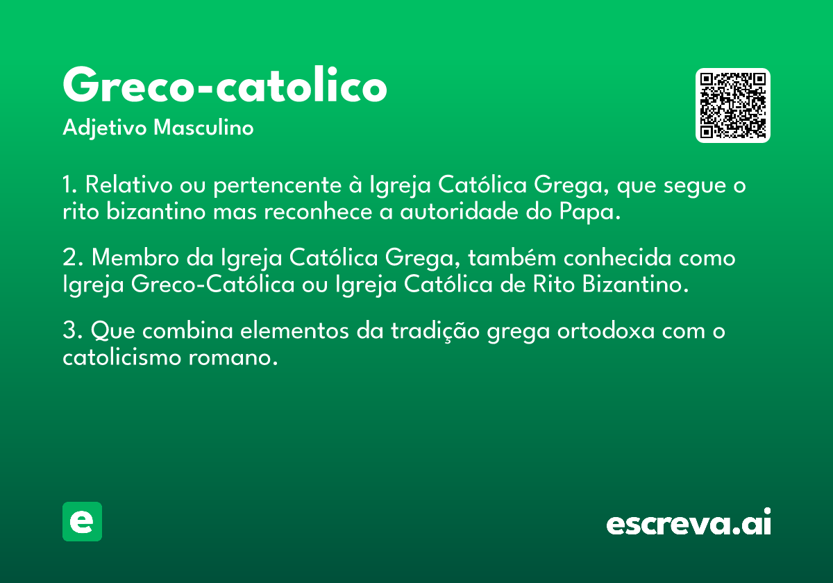greco-catolico