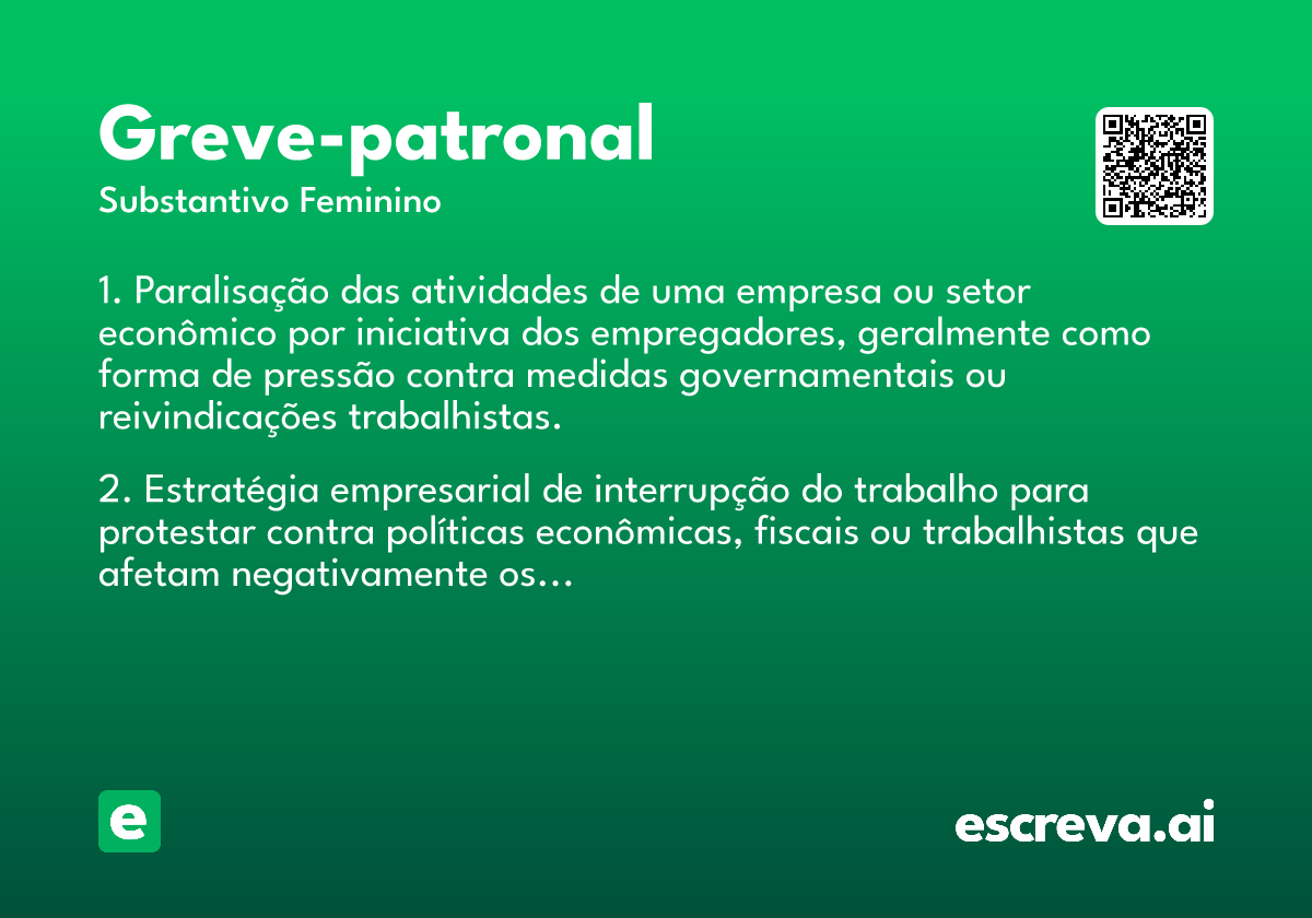 greve-patronal