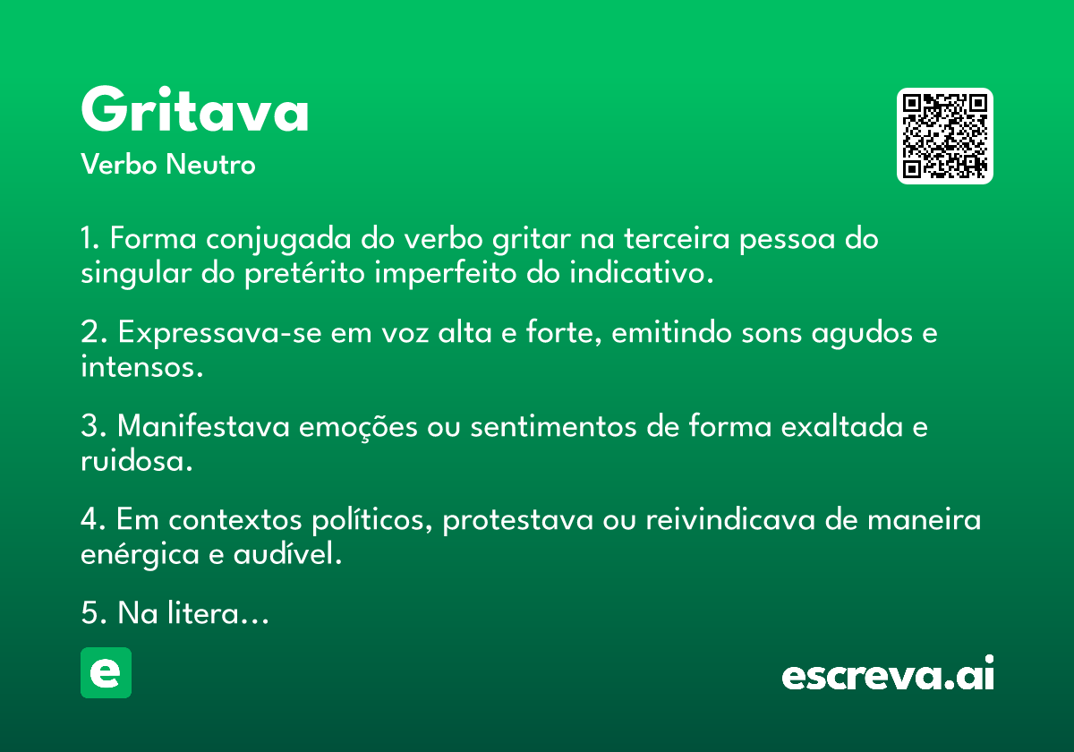 gritava