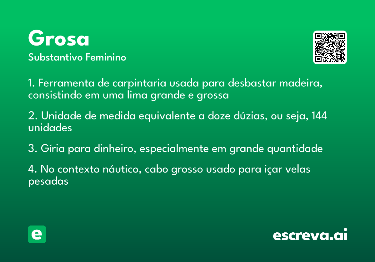 grosa