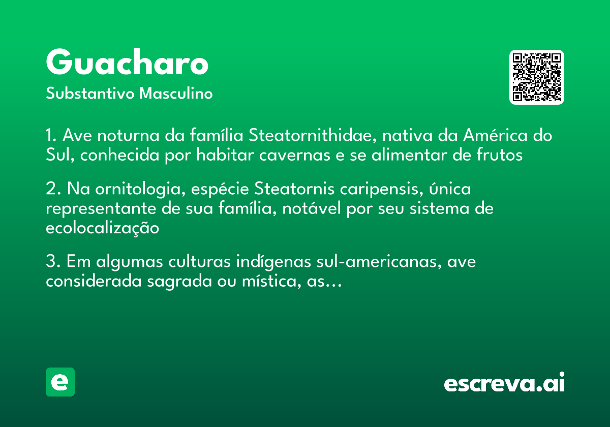 guacharo
