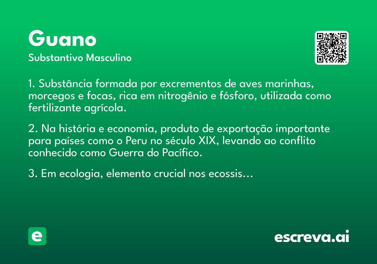 guano