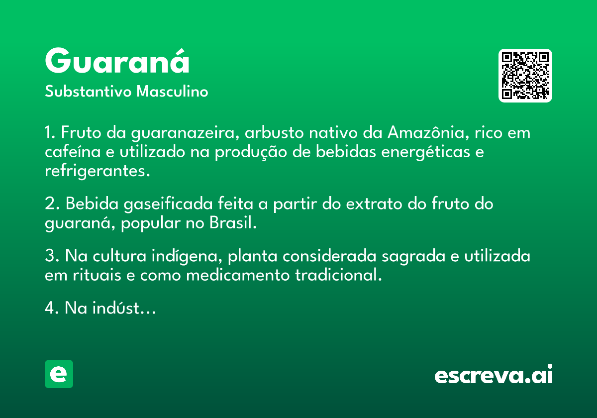 guaraná