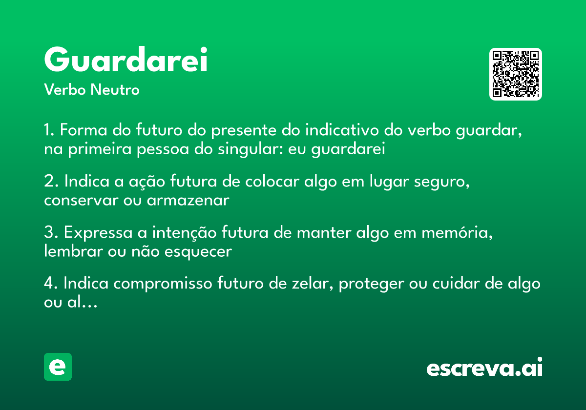 guardarei
