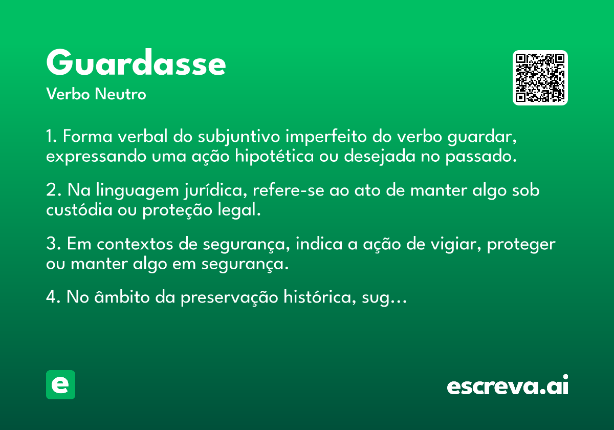 guardasse