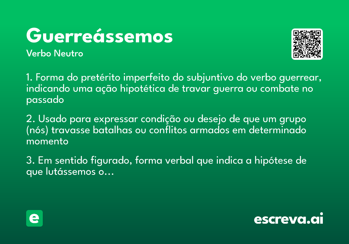 guerreássemos