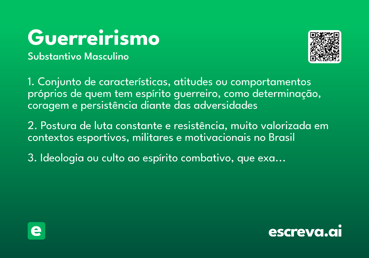 guerreirismo