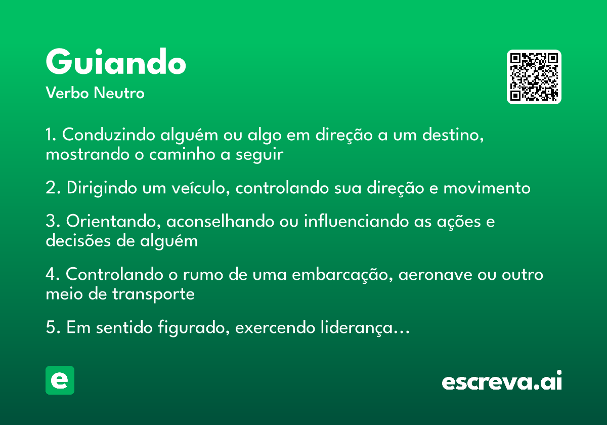 guiando