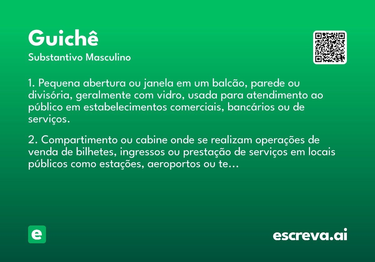 guichê