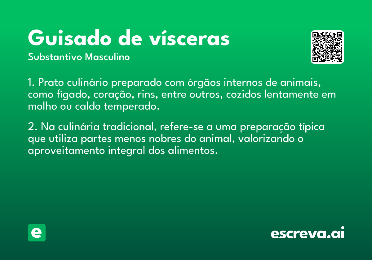 guisado de vísceras