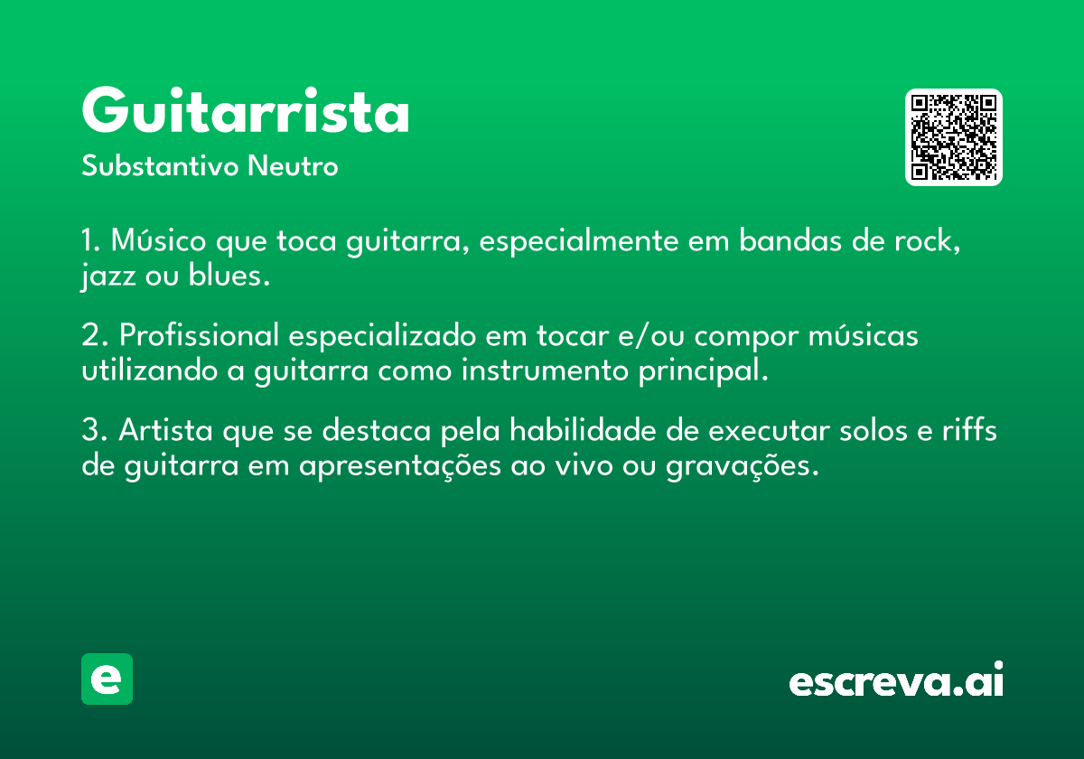 guitarrista