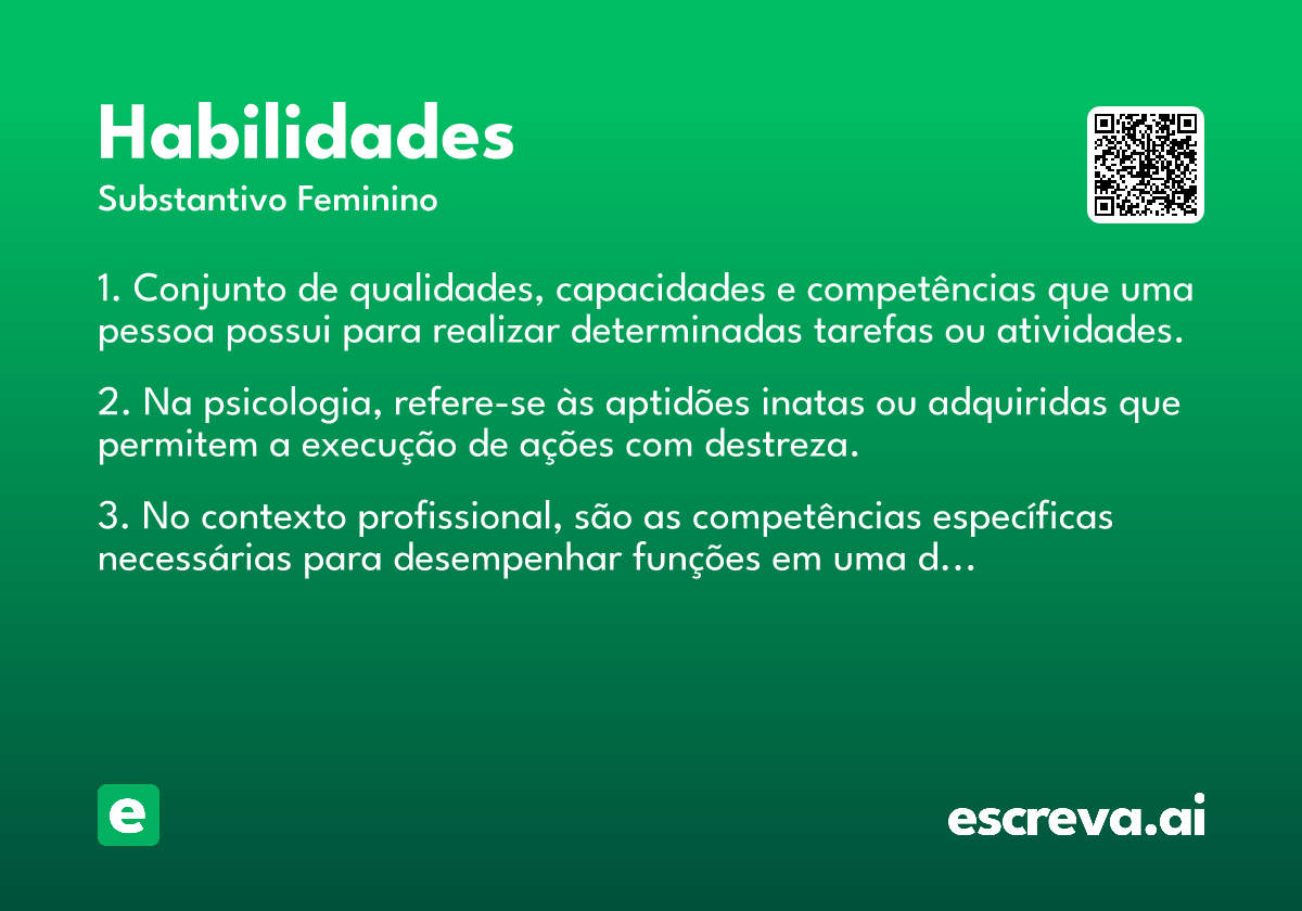 habilidades