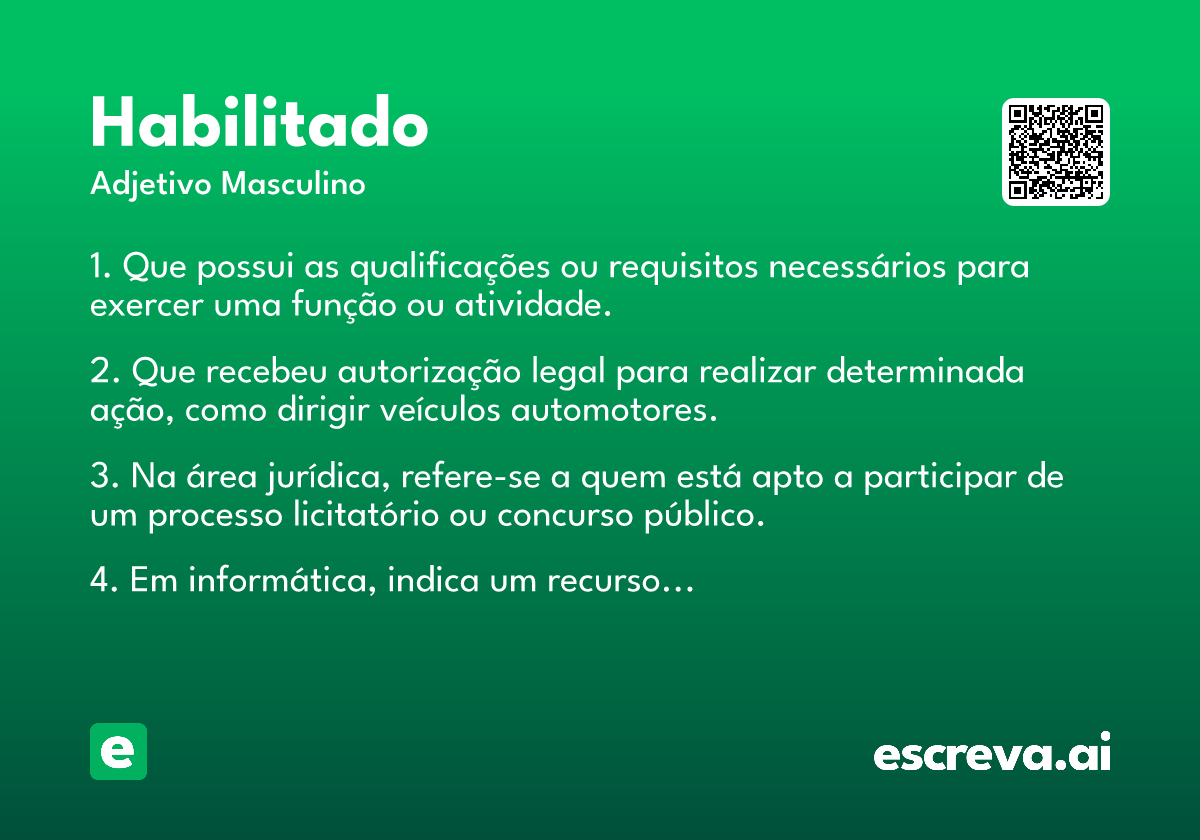 habilitado