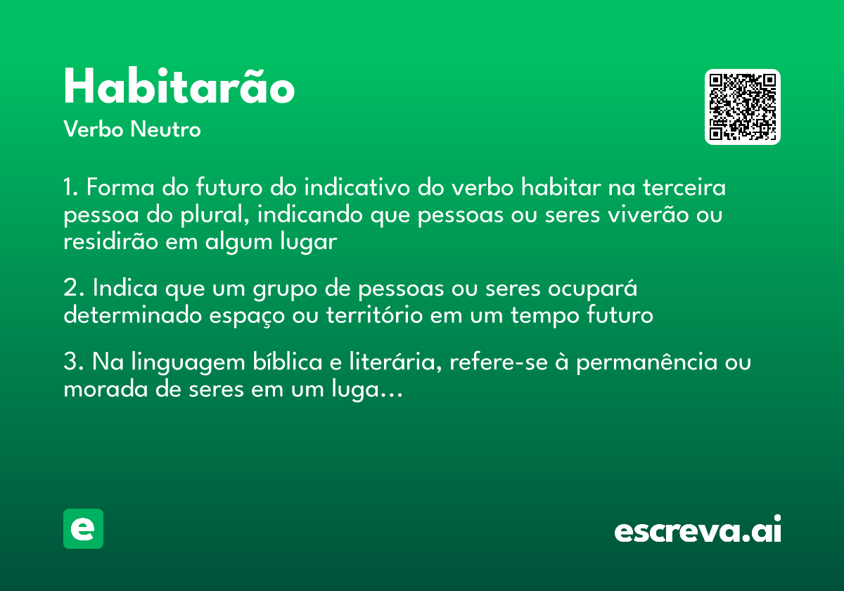 habitarão