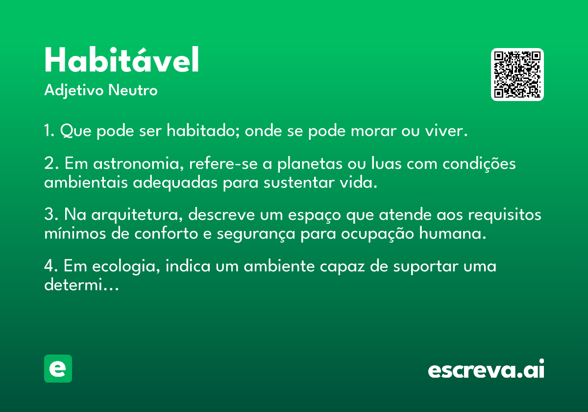 habitável