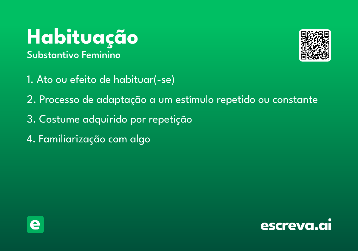 habituação