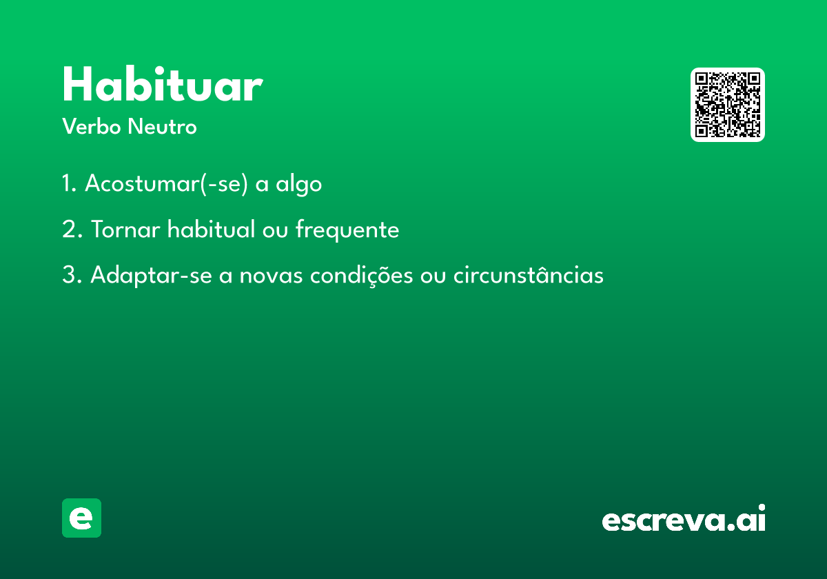 habituar