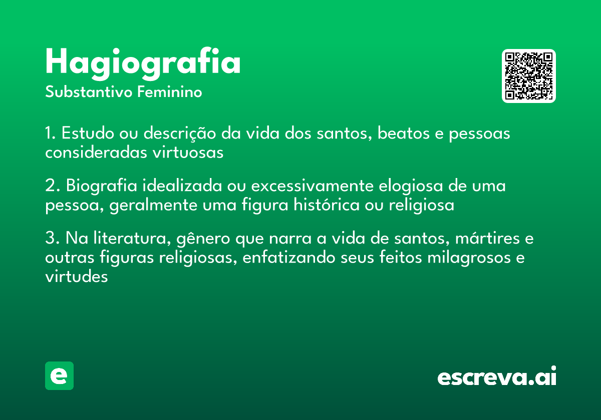 hagiografia