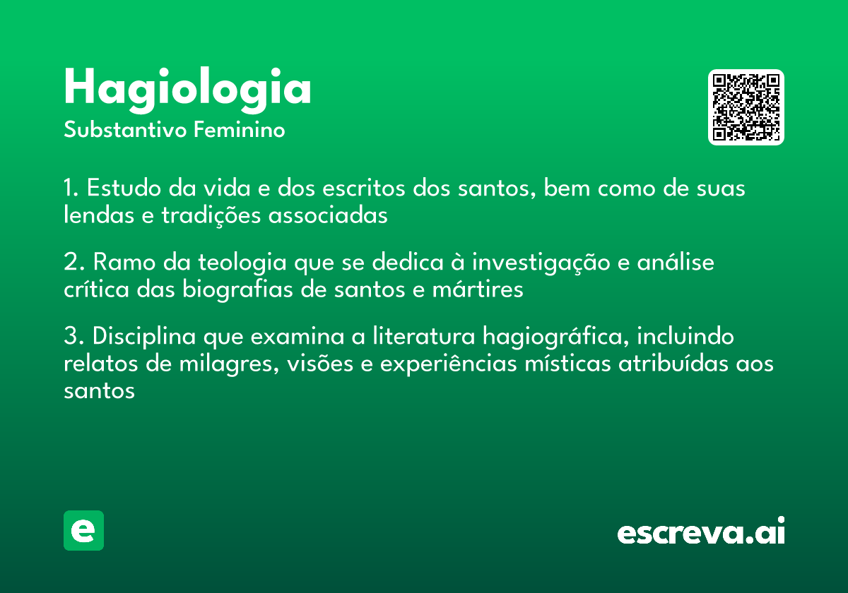 hagiologia