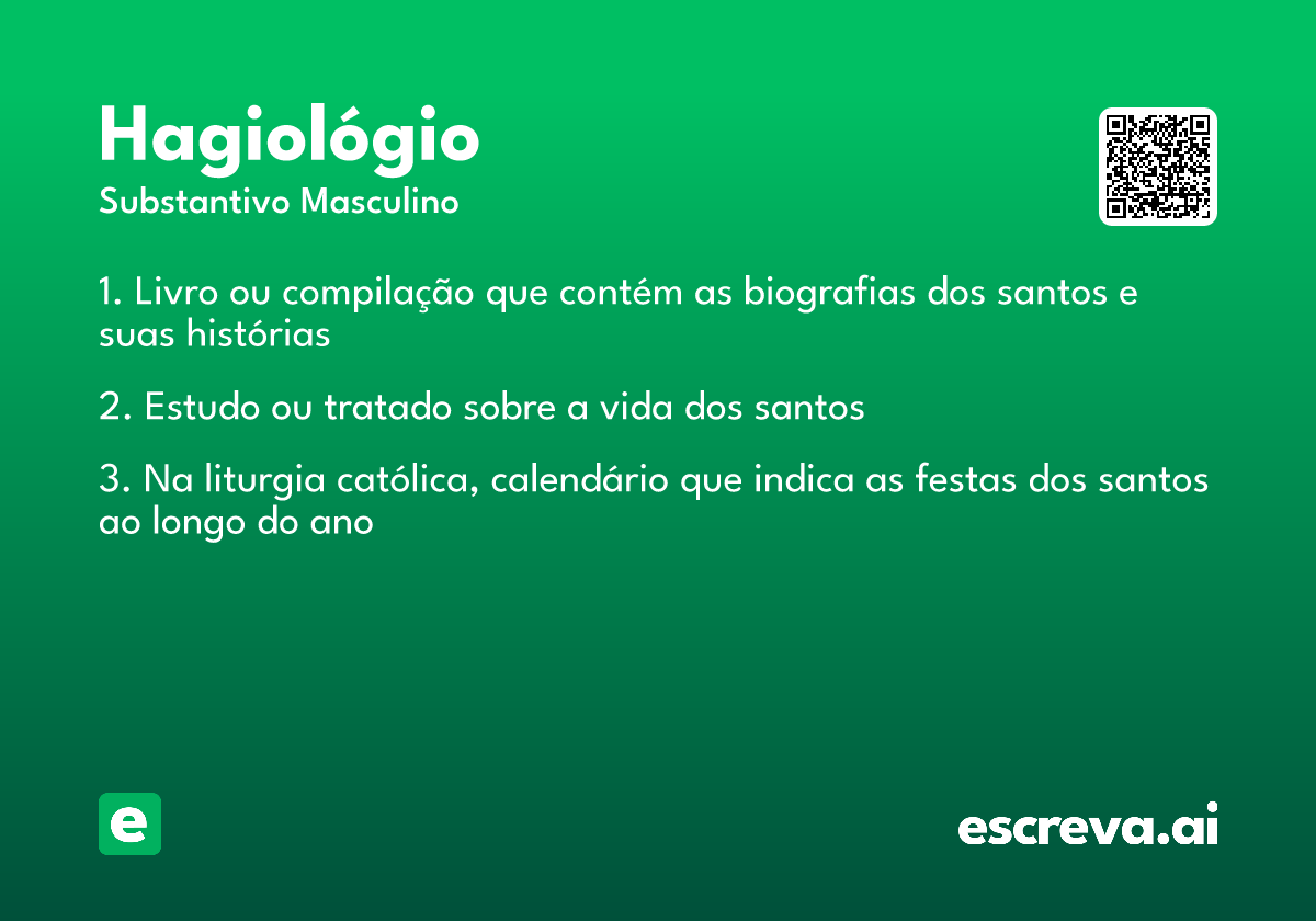 hagiológio