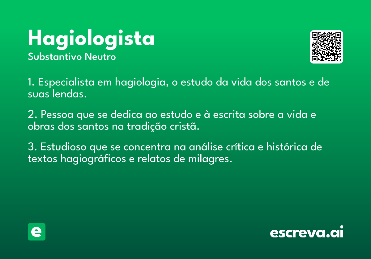 hagiologista
