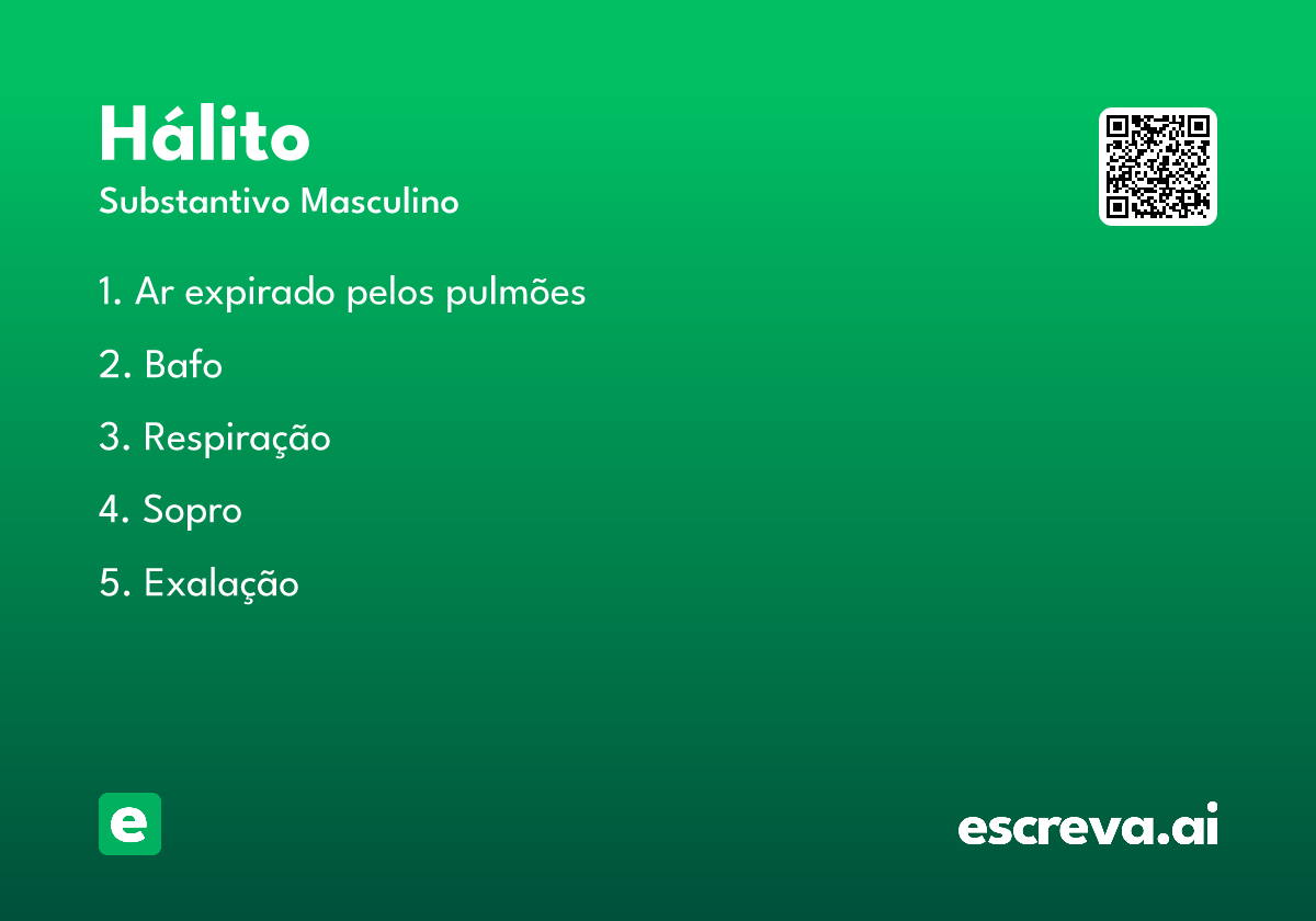 hálito