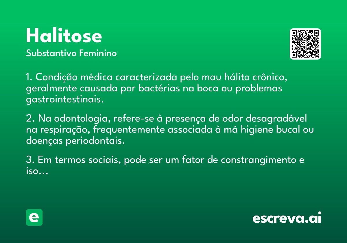 halitose