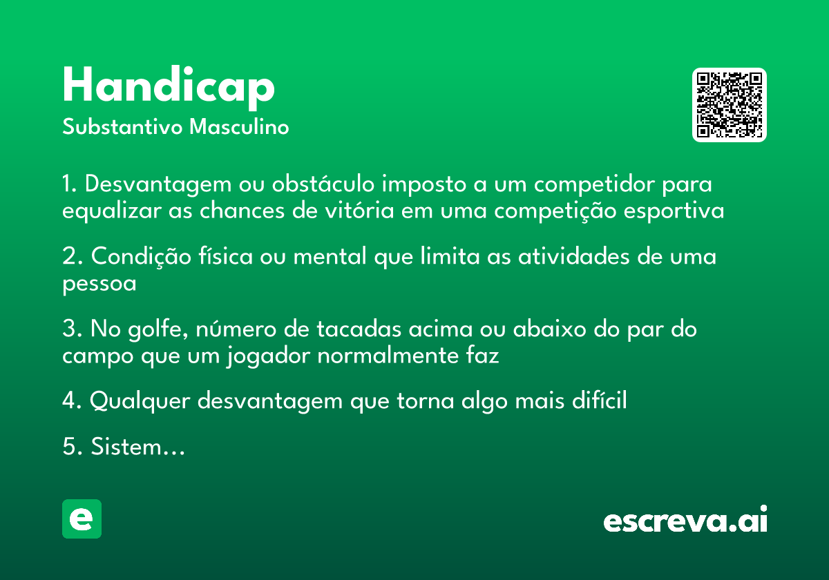 handicap