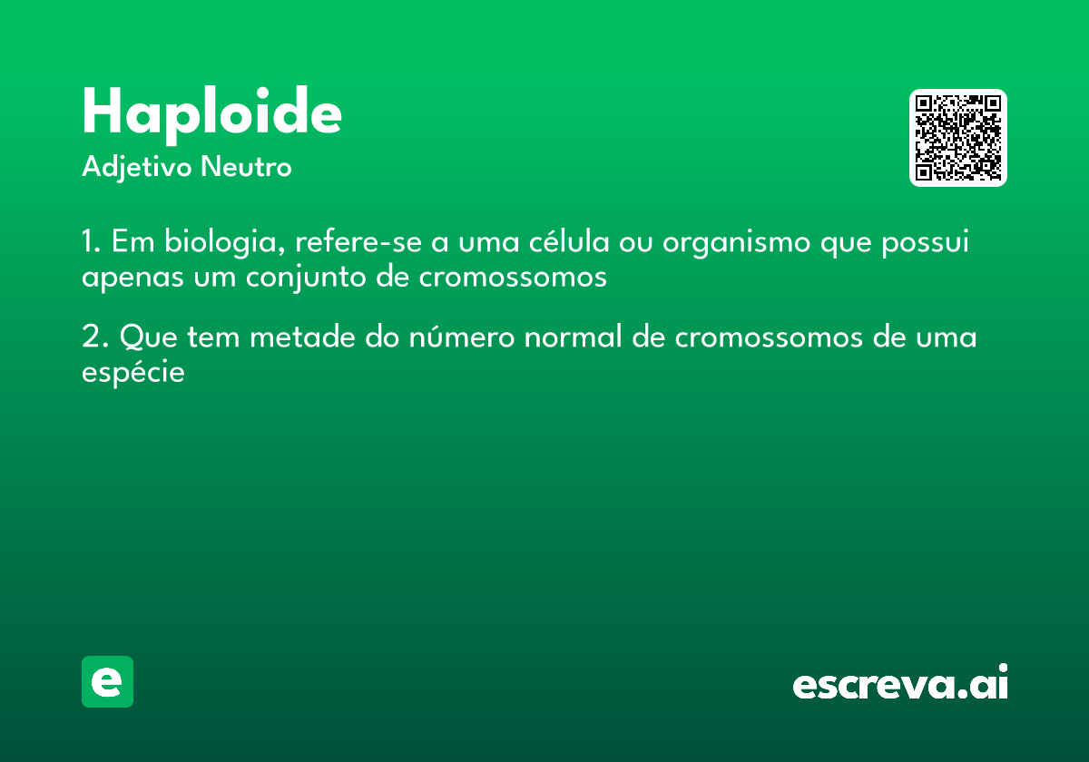 haploide