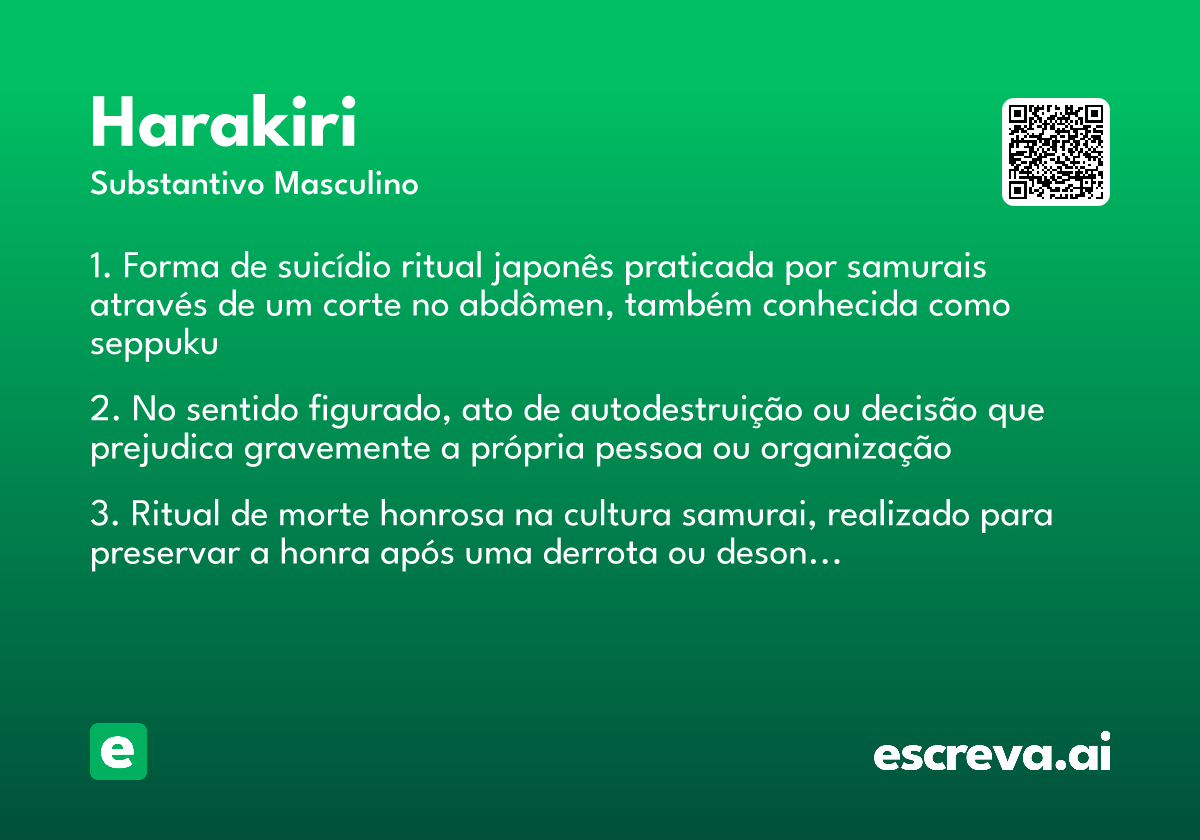 harakiri