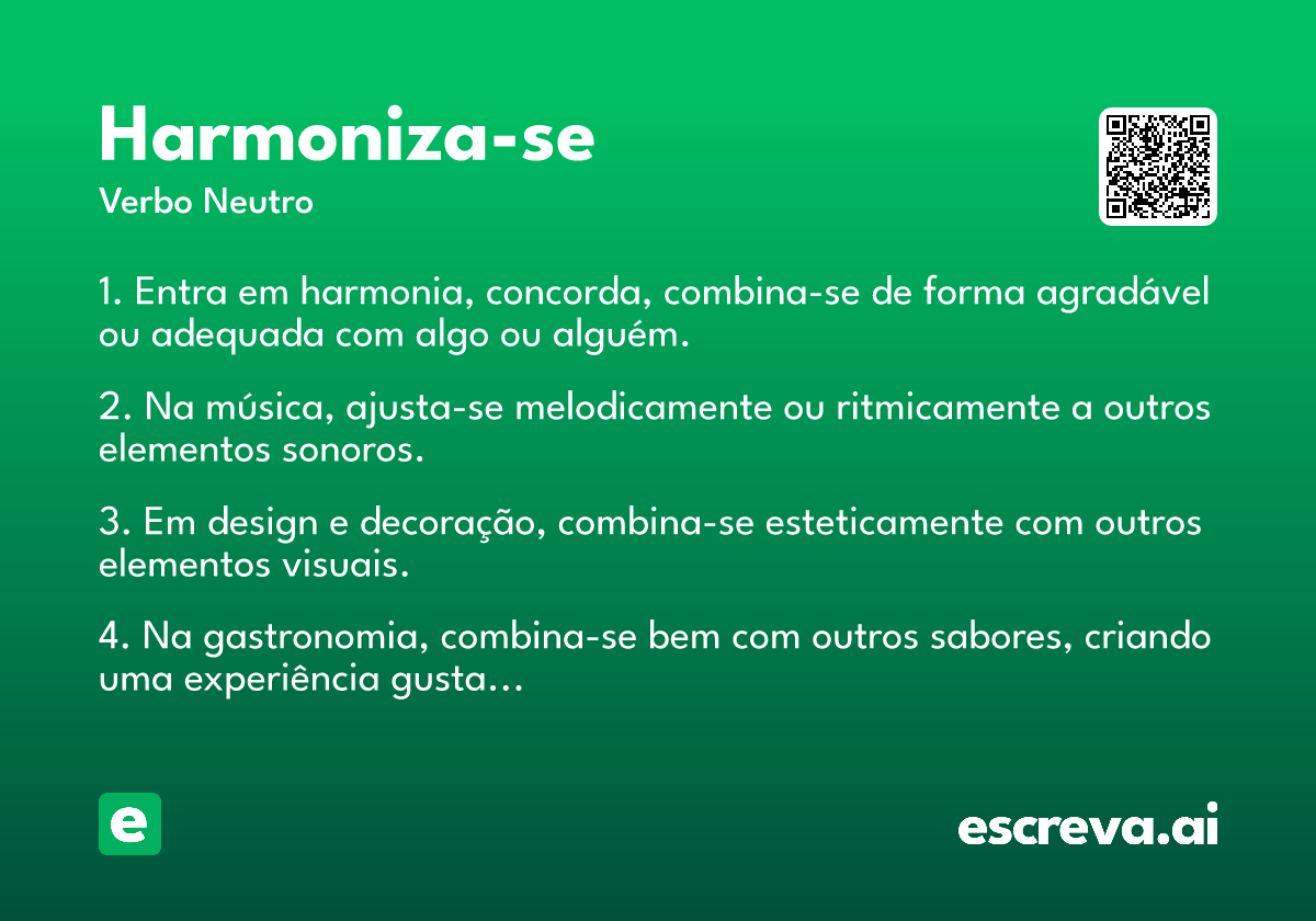 harmoniza-se