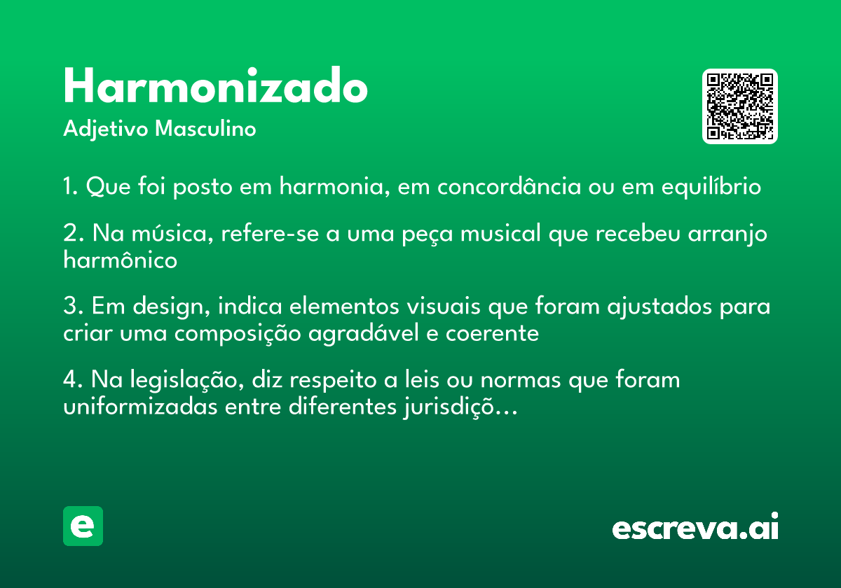 harmonizado