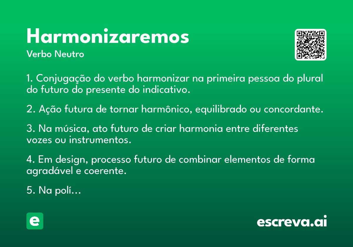 harmonizaremos