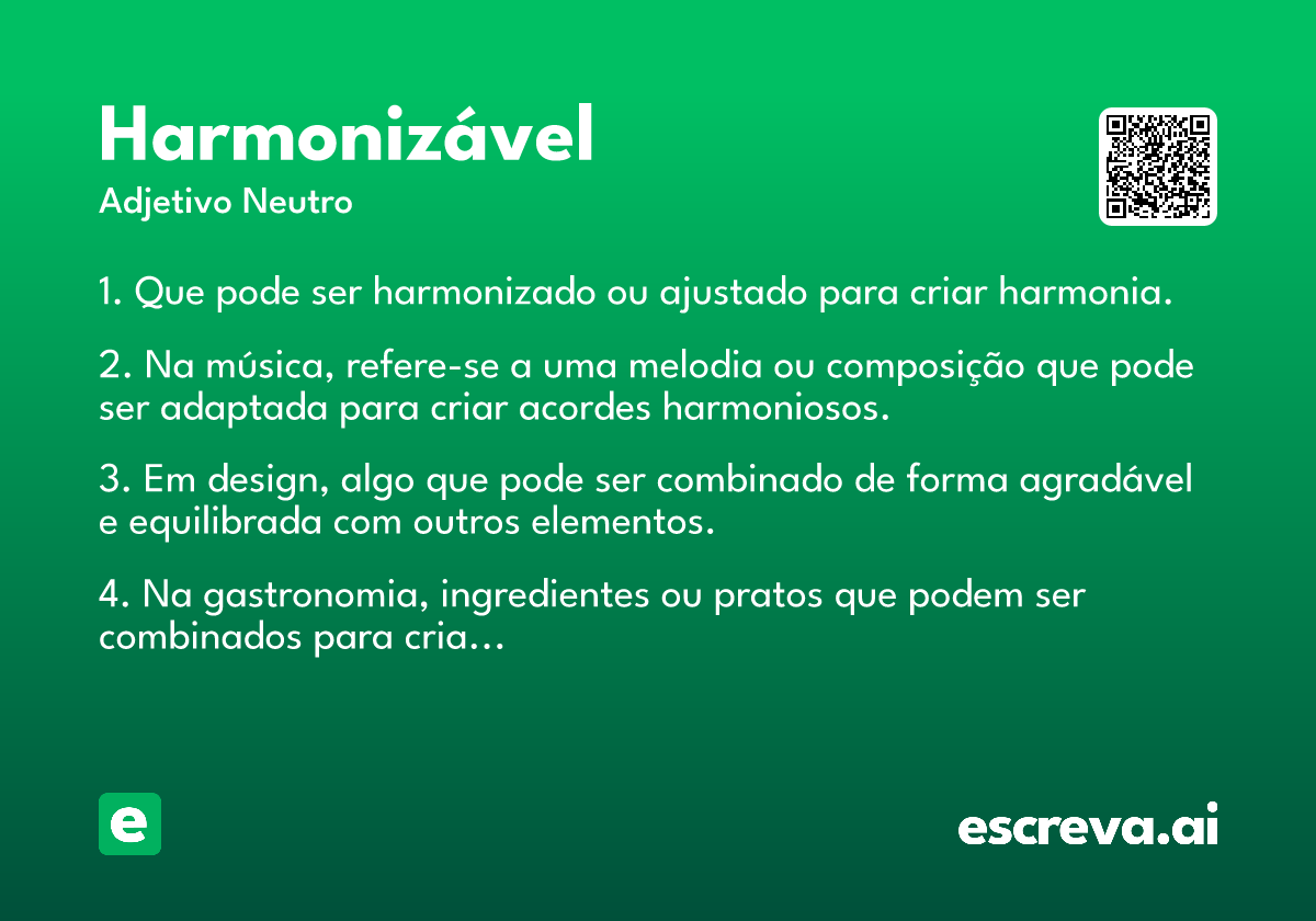 harmonizável