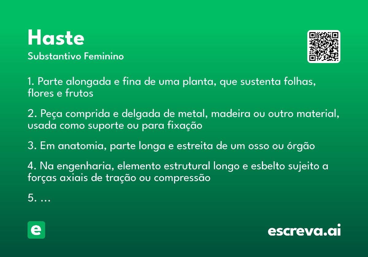haste